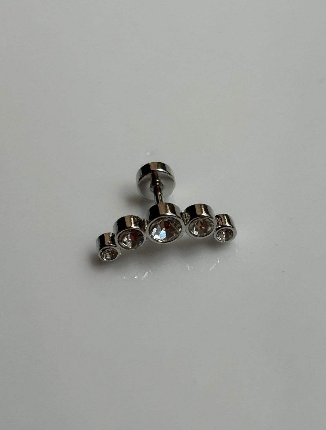 Piercing Helix Plateado