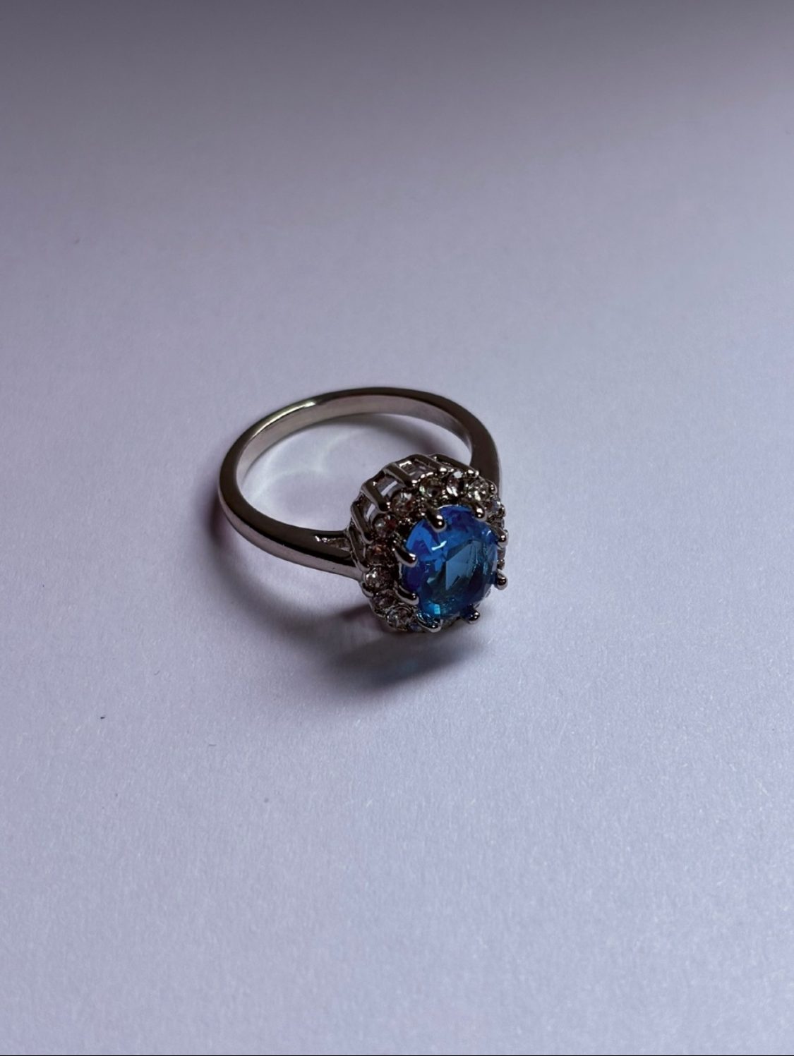 Anillo Piedra Celeste