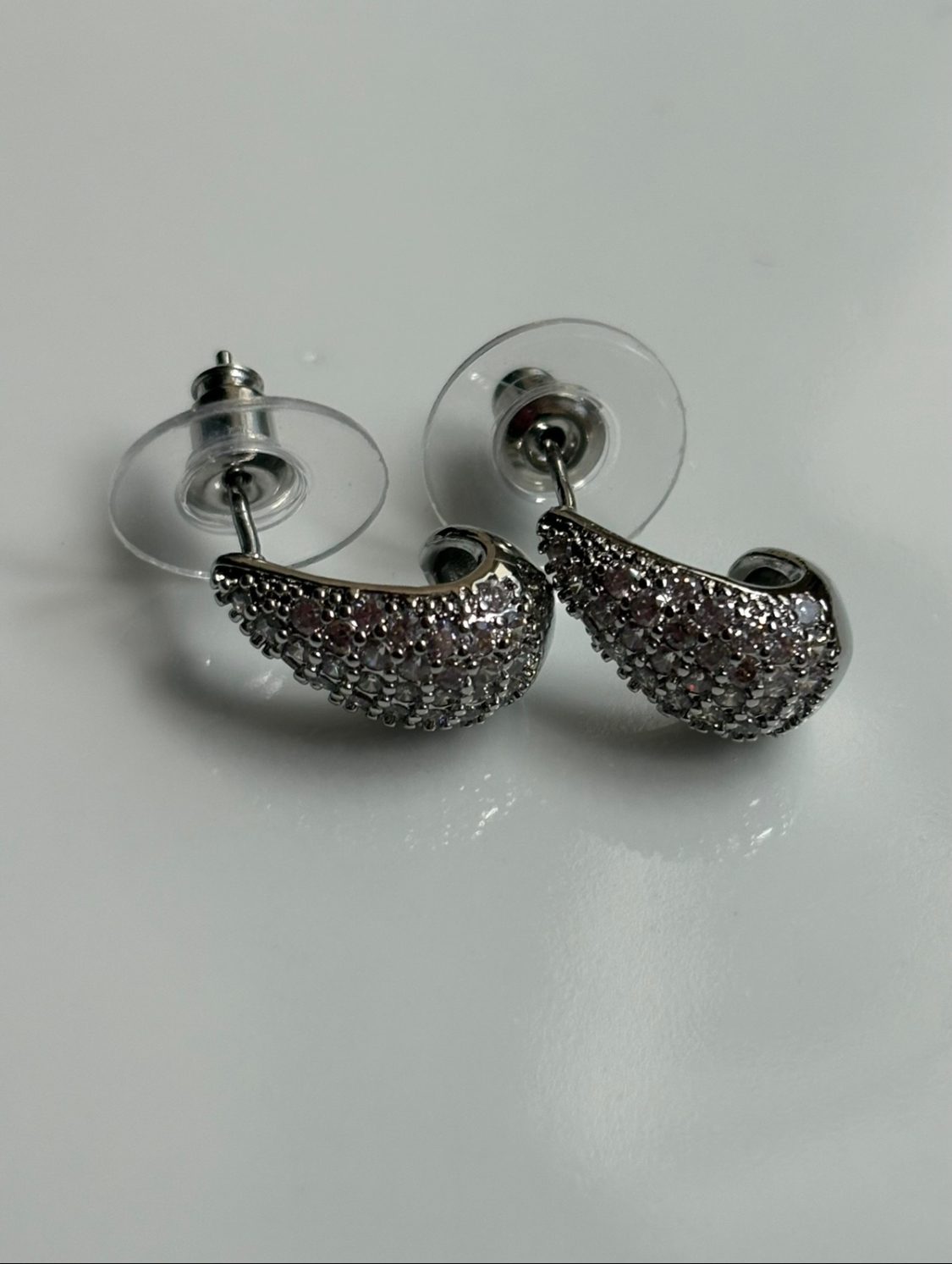 Arete Gota Plateada