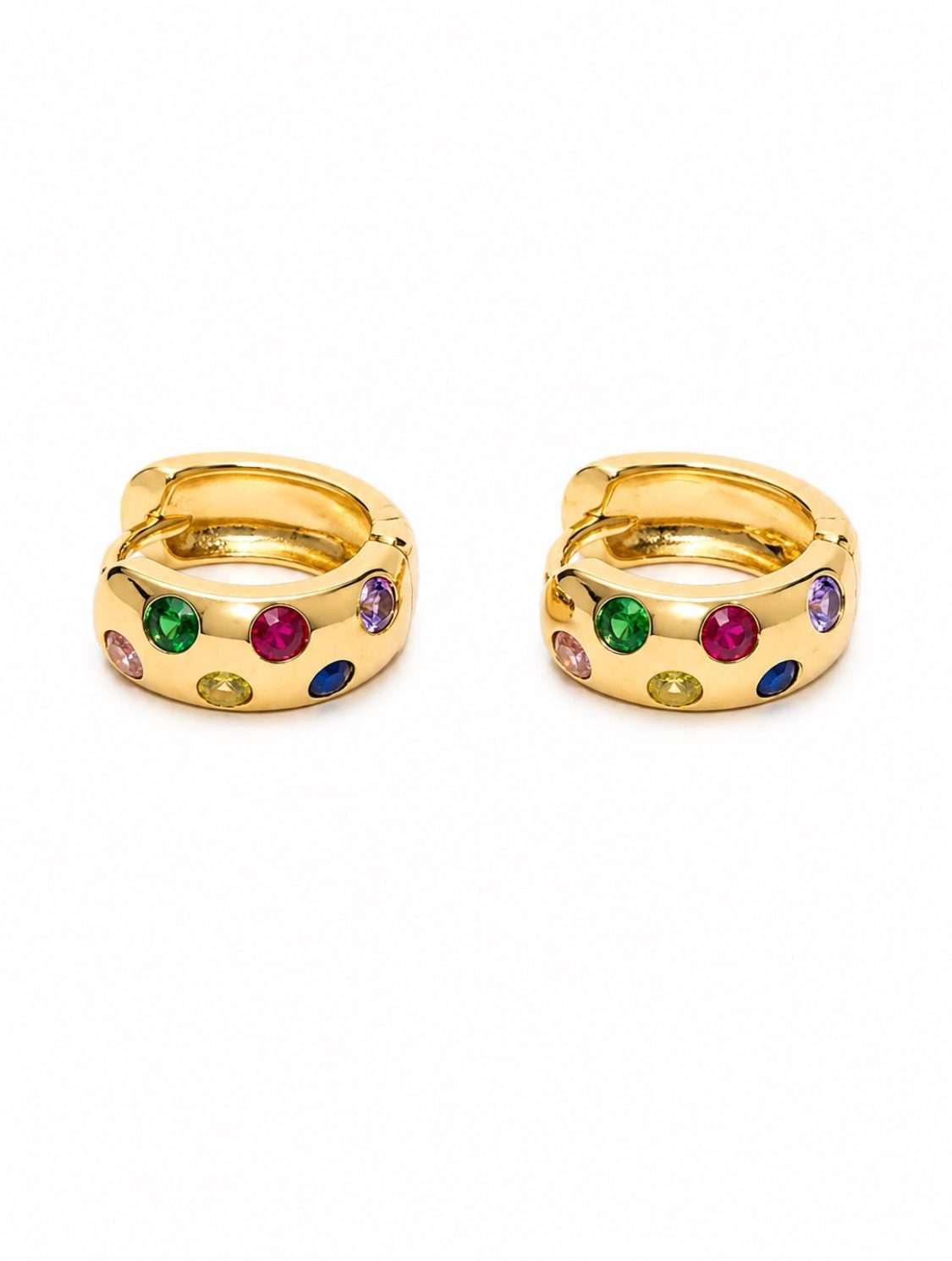 Arracada Zirconia Colores