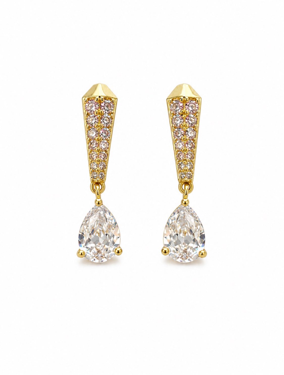 Aretes largo c/gota
