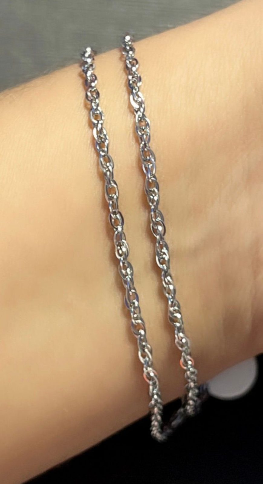 Collar cadena doble