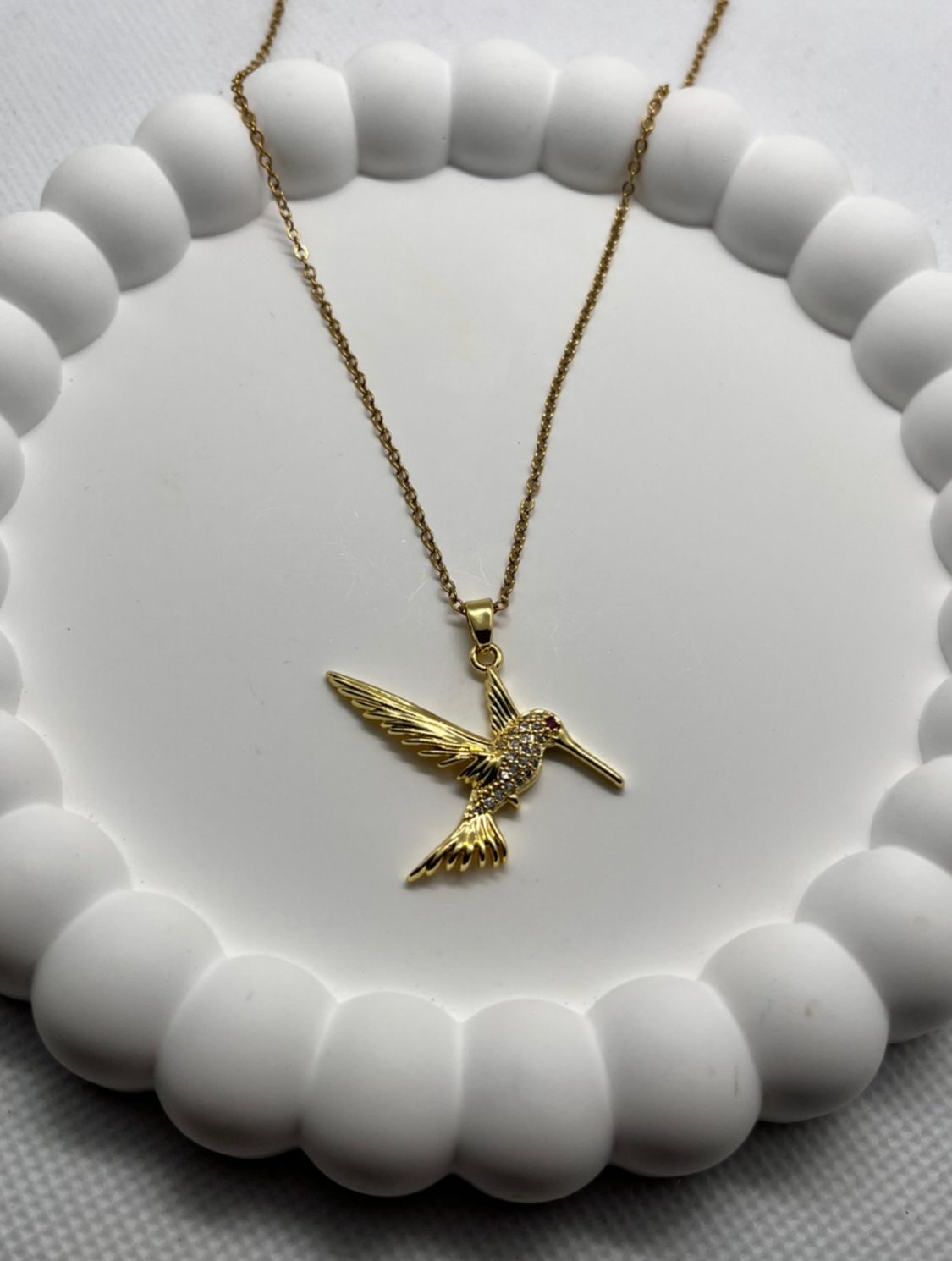 Collar colibrí