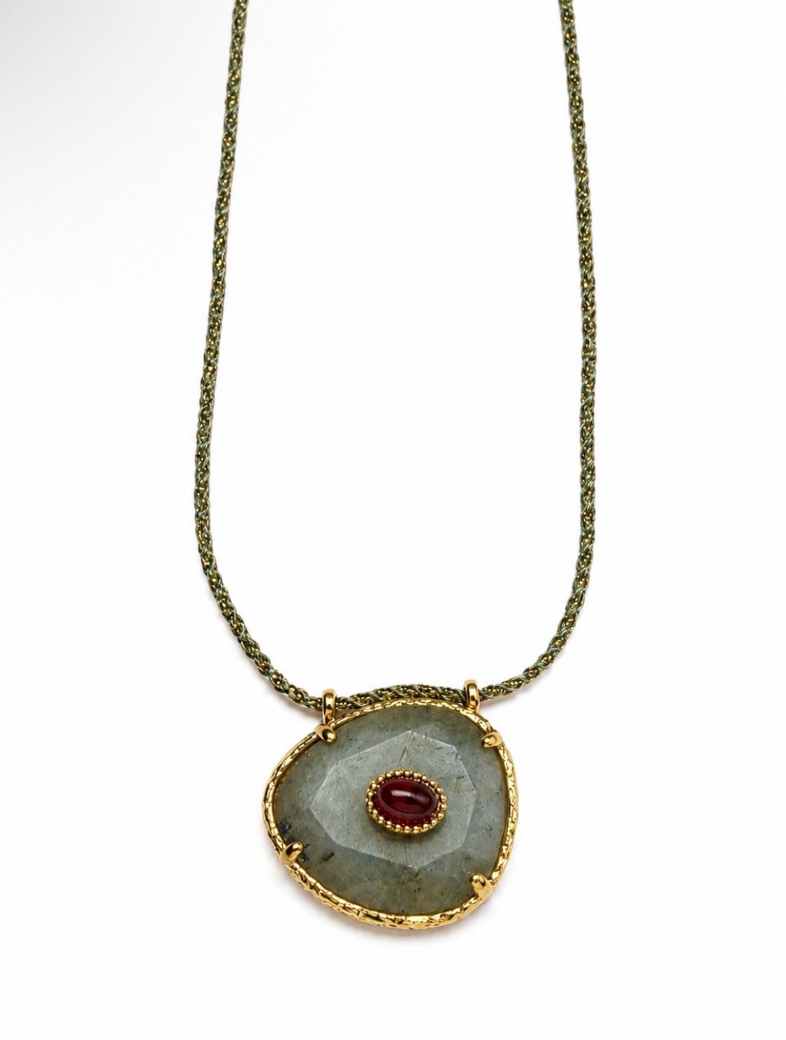 Collar Ágata Escarlata