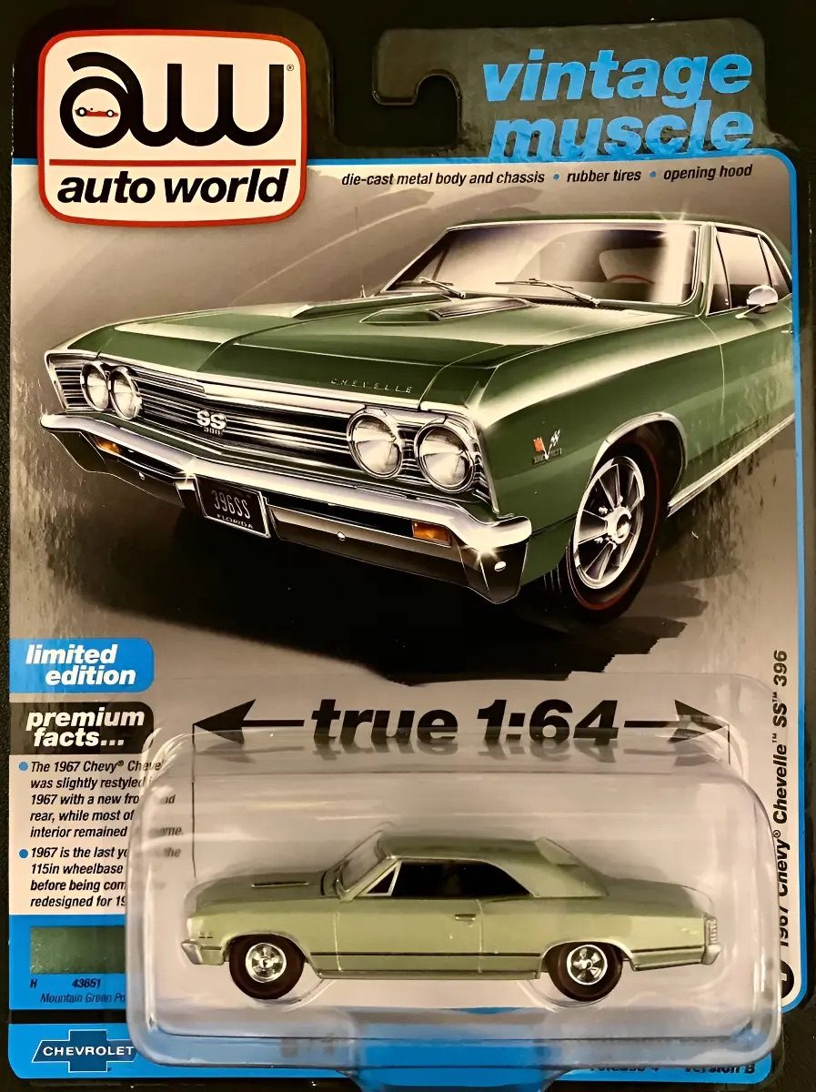 Auto World Vintage Muscle Chevy Chevelle 1967