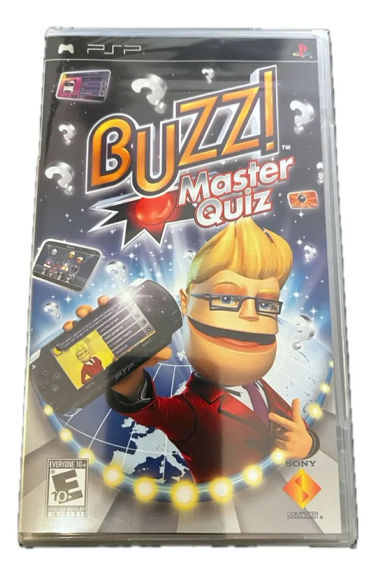 Buzz Master Quiz Psp Nuevo