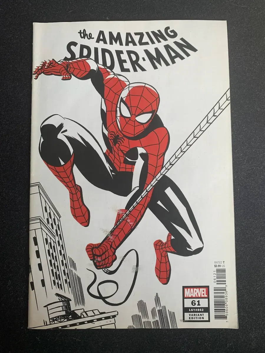 Comic Book The Amazing Spider-man #61 Variant Edition