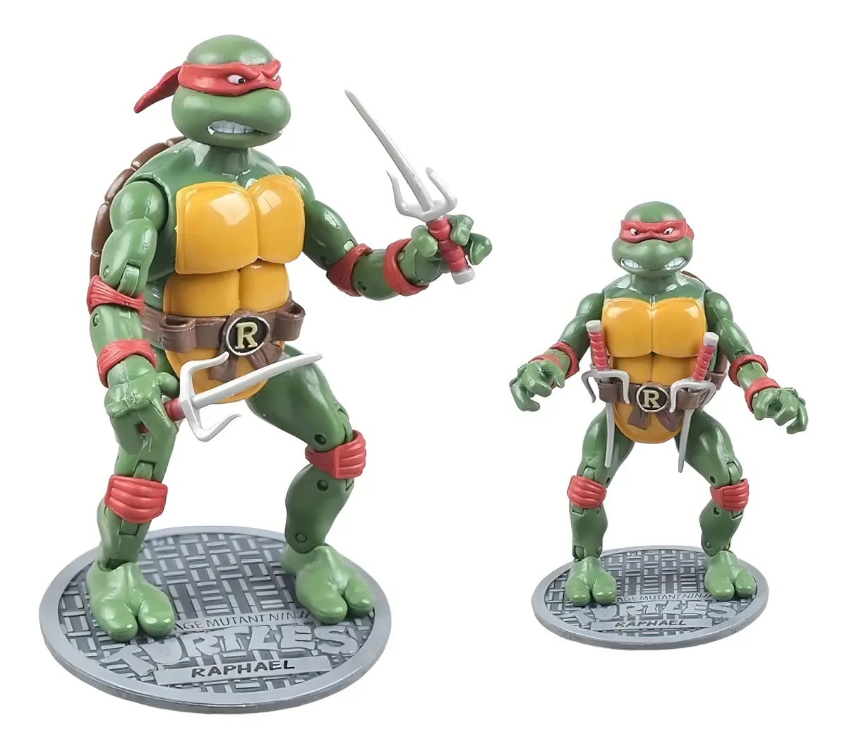 Figura De Acción Raphael Tortugas Ninja 80s Playmates Toys