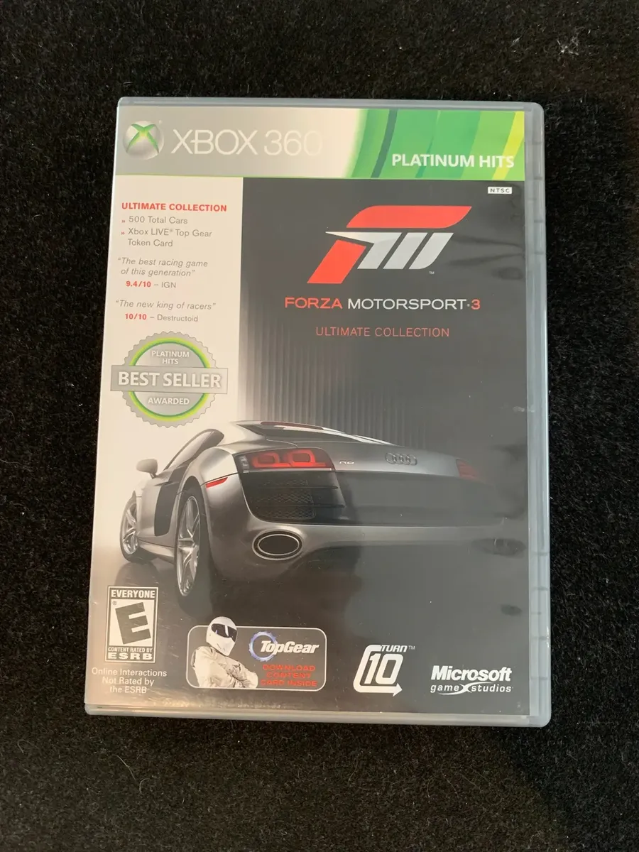 Forza Motorsport 3 Xbox 360 Platinum Hits Usado Español