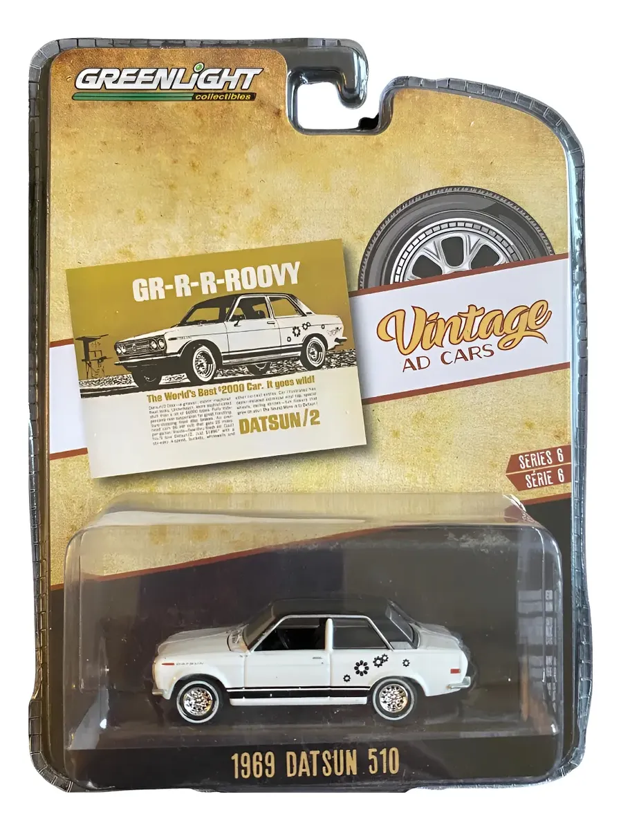 Greenlight Vintage Ad Cars Datsun 510 1969