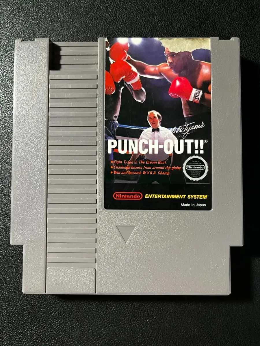 Punch Out Version Mike Tyson Nintendo Nes