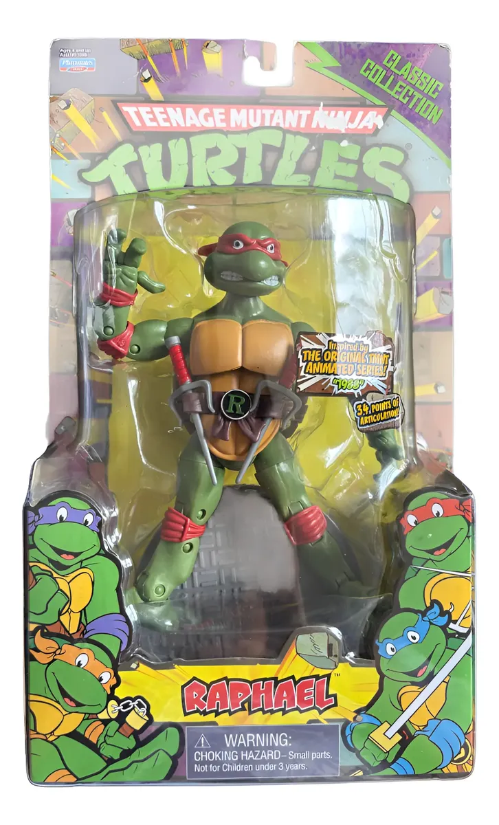 Tortugas Ninja Raphael Classic Collection Playmates Tmnt