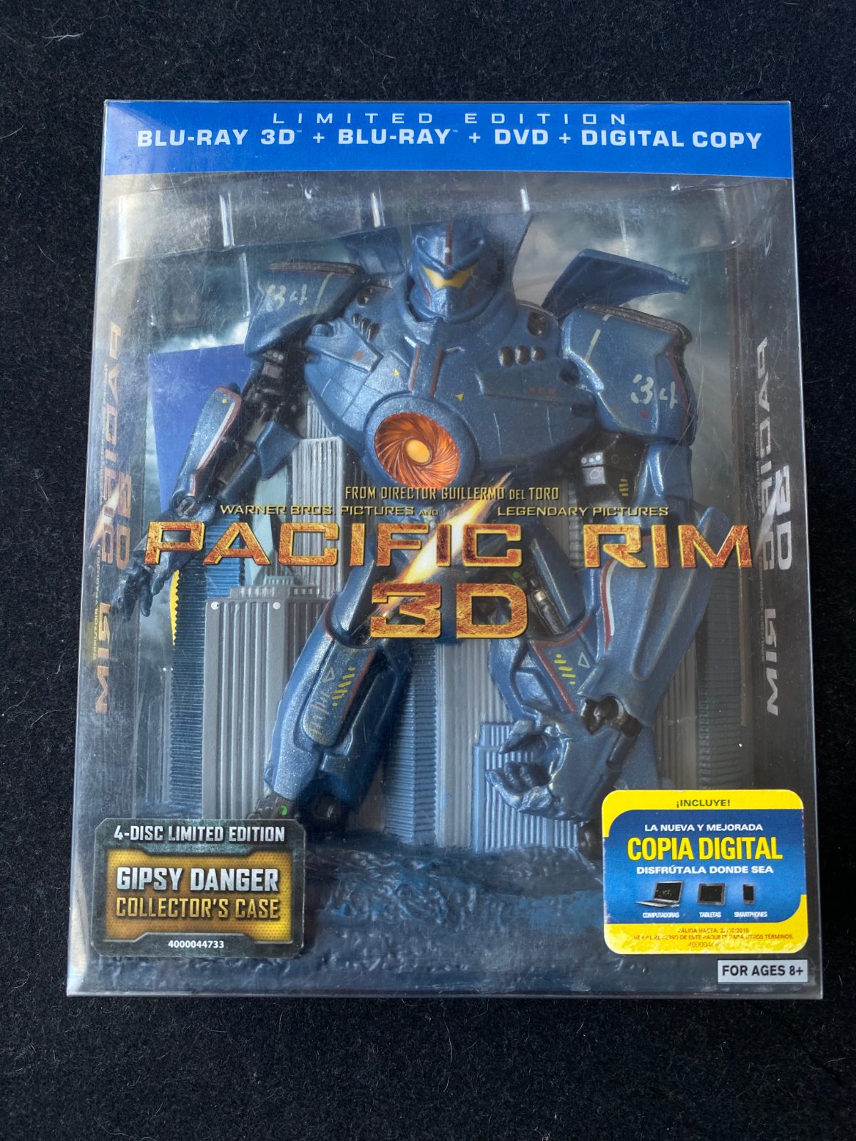 Pacific Rim Blu-ray 3D | Edición de 4 Discos