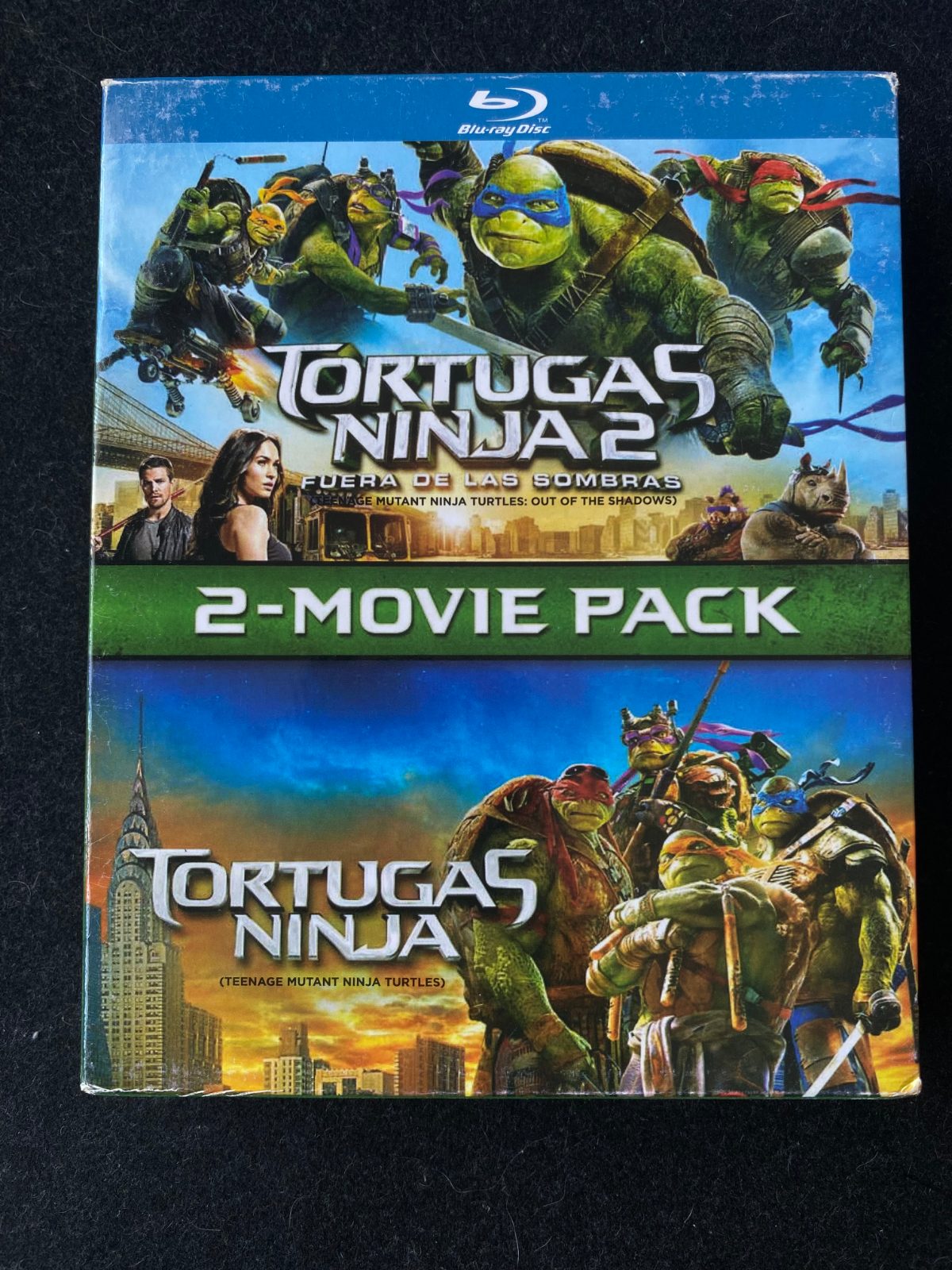 Tortugas Ninja 2-Movie Pack | Blu-ray | Edición con 2 Películas