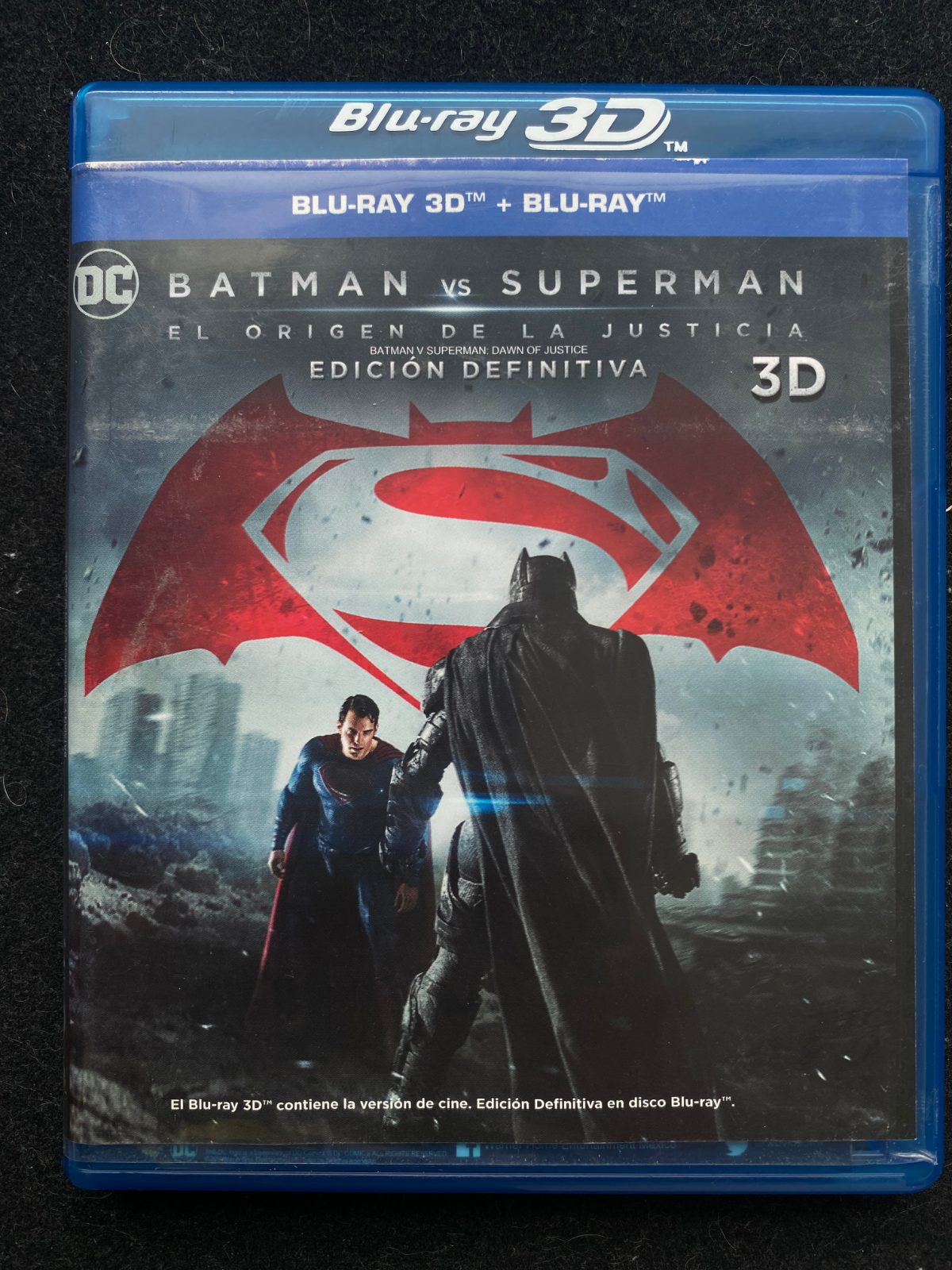 Batman vs Superman: El Origen de la Justicia Edición Definitiva 3D [Blu-ray 3D + Blu-ray]
