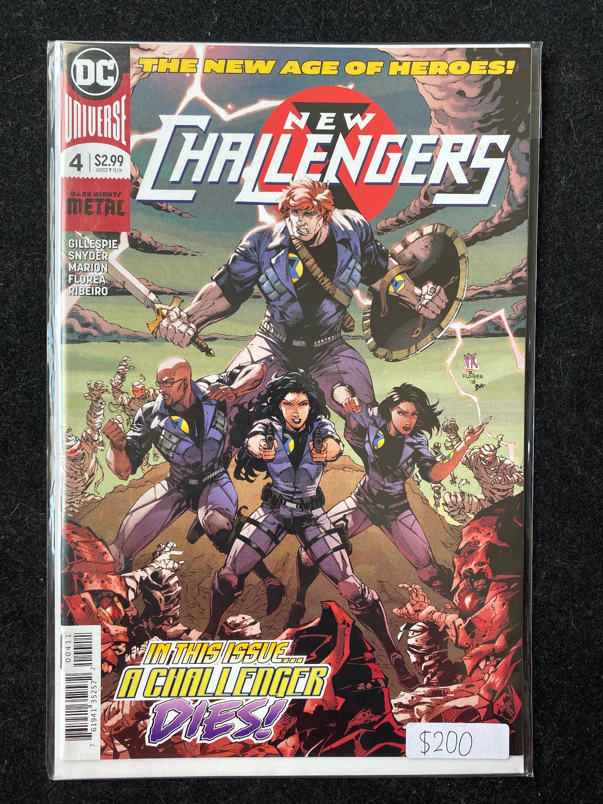 Dc Comics The New Age Of Heroes New Challengers In This Issue... A Challenger Dies!
