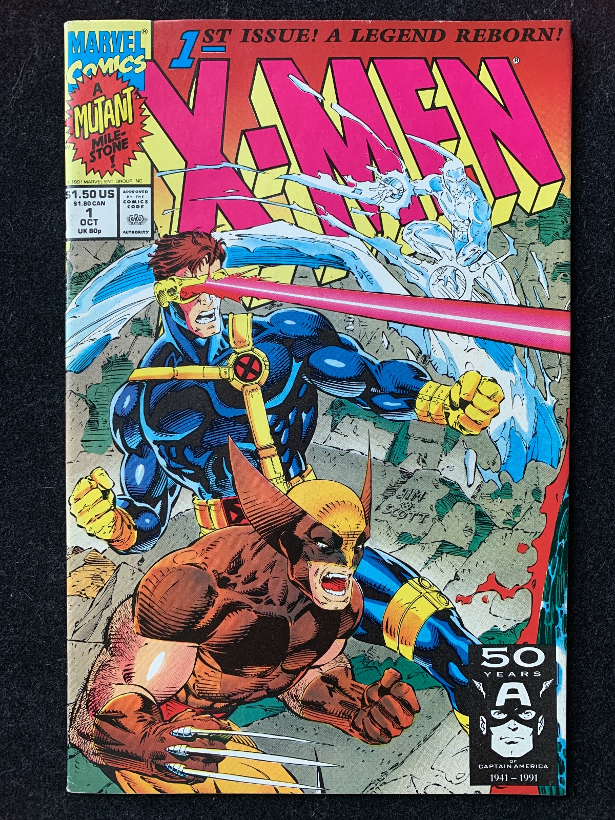 1st Issue! A Legend Reborn X-Men 1991 Oct #1