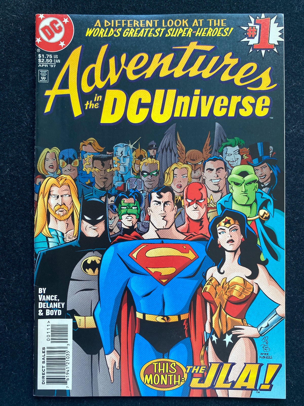 Adventures in the DC Universe #1 Now You See 'Em... (1997)